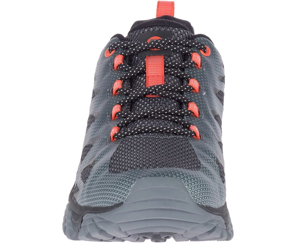 Buty Trekkingowe Merrell Męskie Szare - Moab Edge 2 Waterproof - 750436-GAN